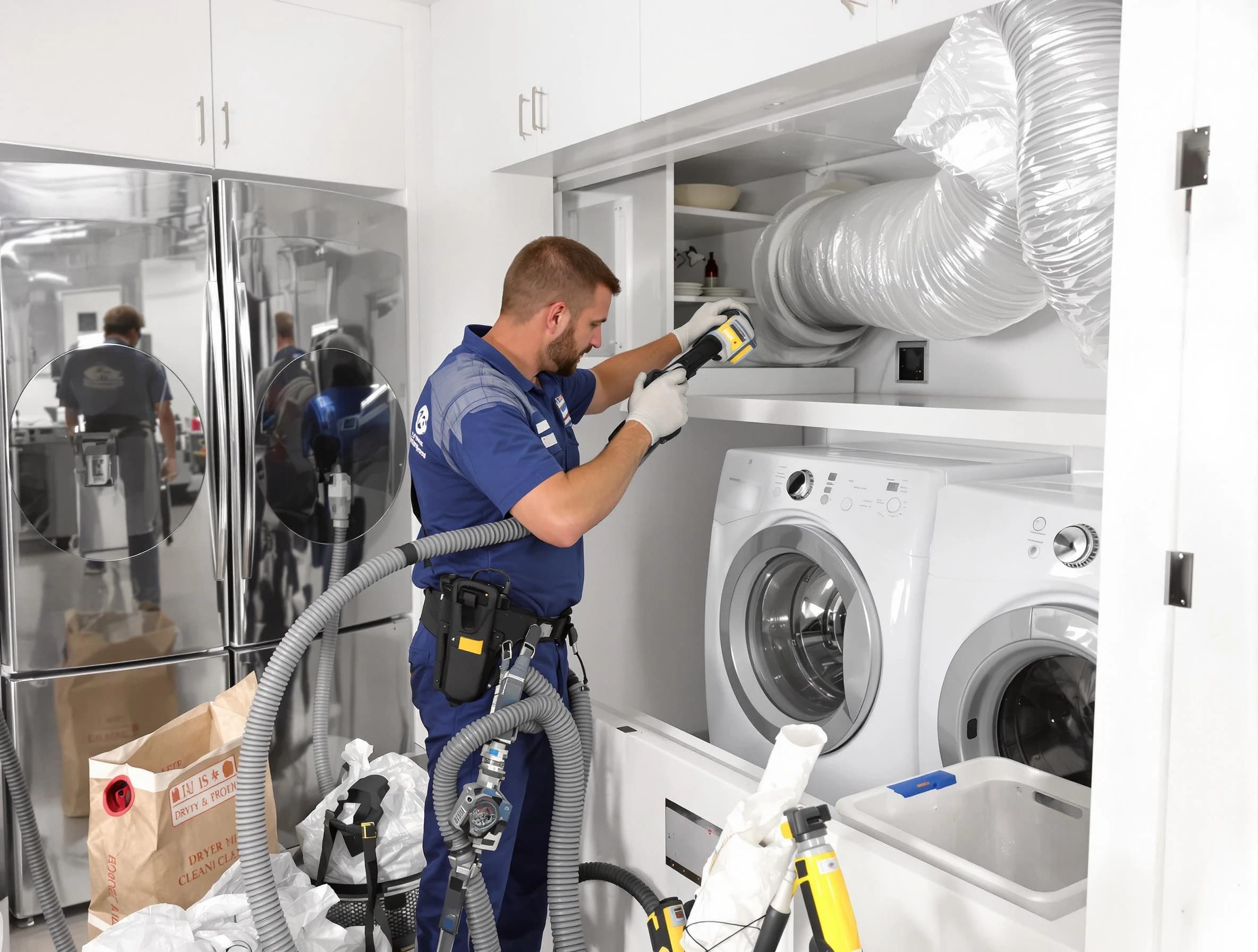 Professional duct cleaning by Stone Mountain Dryer Vent Cleaning in Stone Mountain