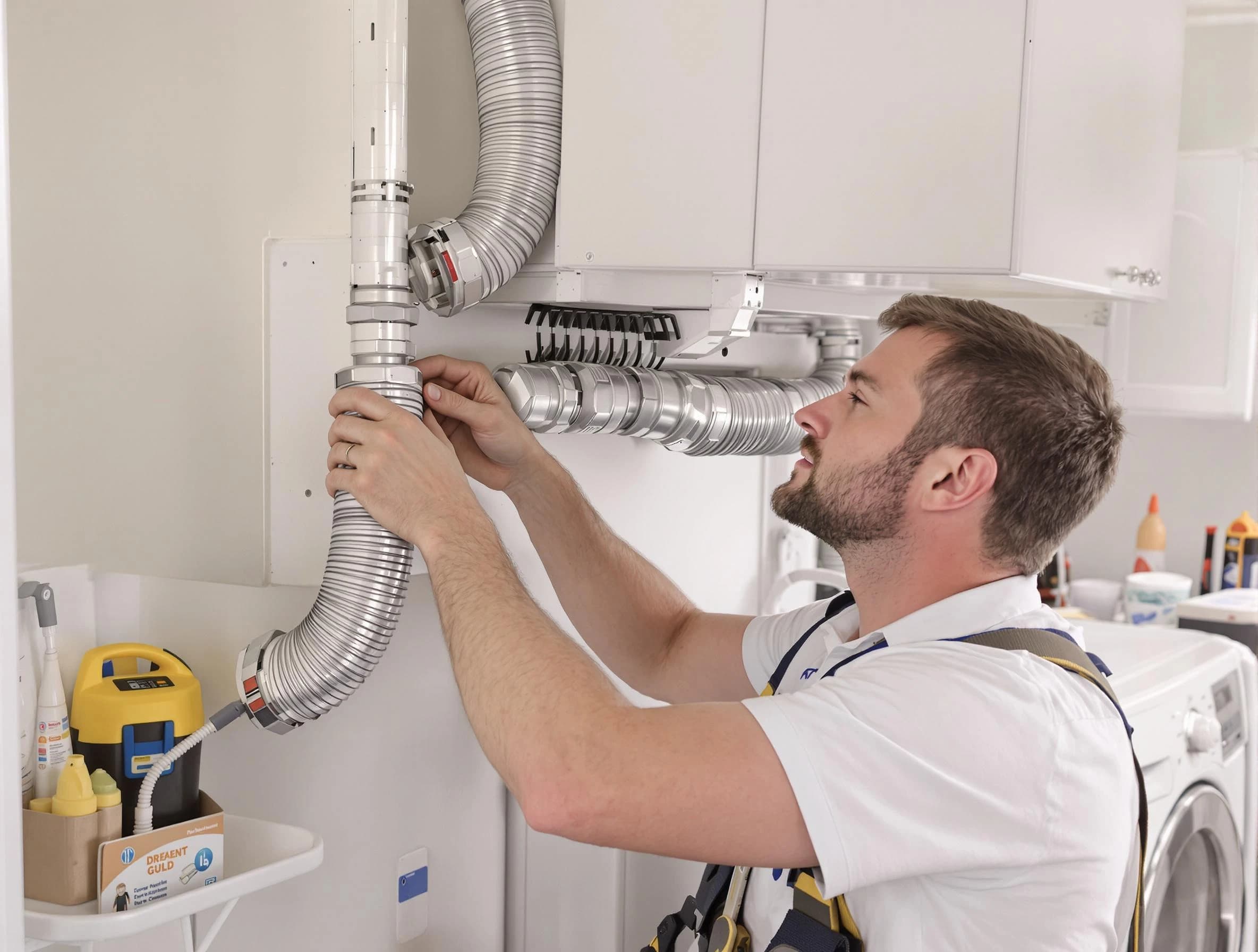 Professional dryer vent repair and installation by Stone Mountain Dryer Vent Cleaning in Stone Mountain