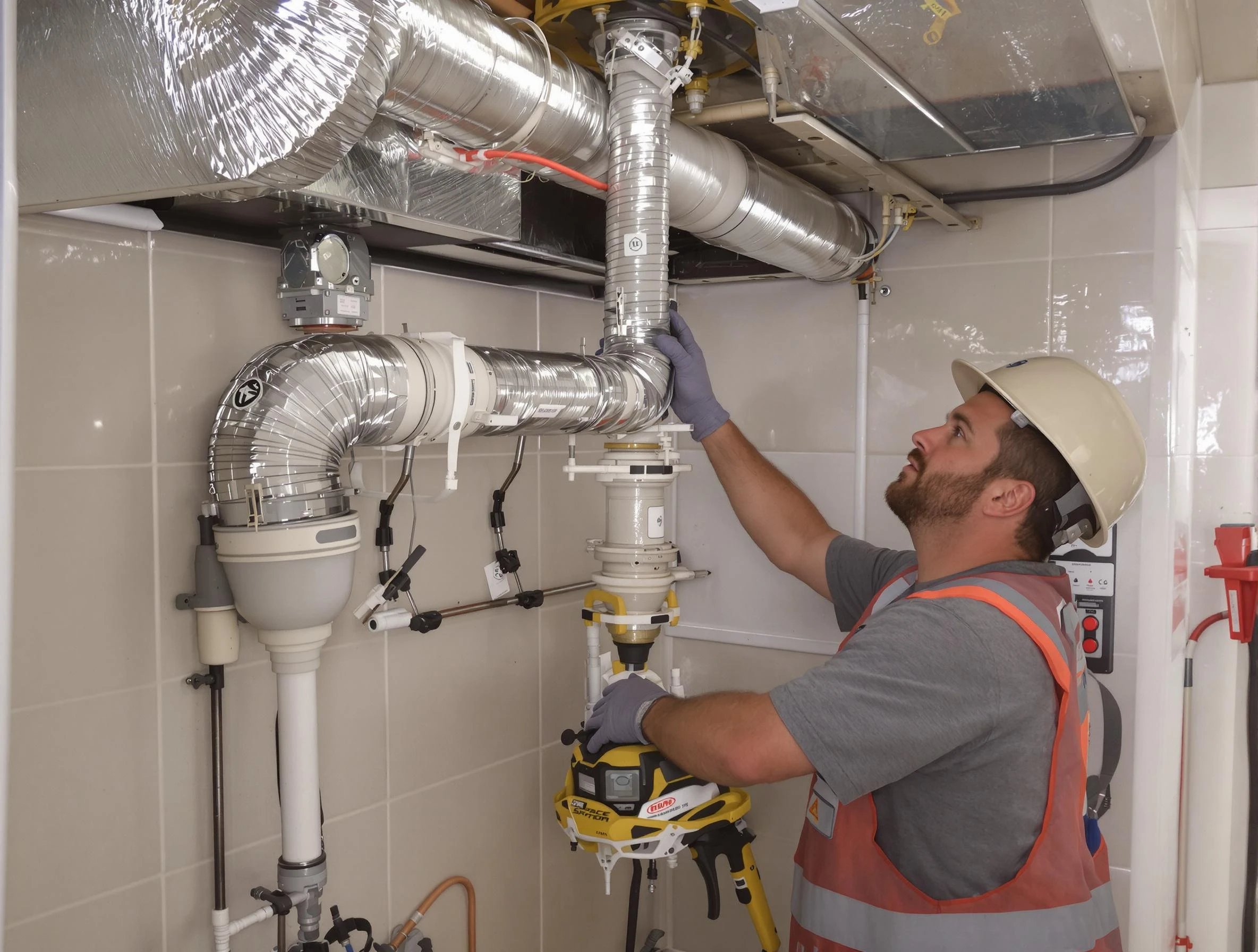 Stone Mountain Dryer Vent Cleaning expert performing professional dryer vent repair and installation in Stone Mountain